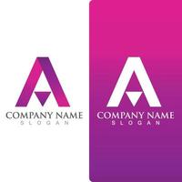 A Logo Template design vector