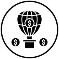 Balloon Payment Icon Style vector