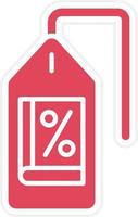 Educators Discount Icon Style vector