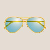 Sunglasses isolated on a white background. vector