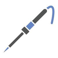 Soldering Iron Icon Style vector