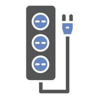 Extension Cord Icon Style vector