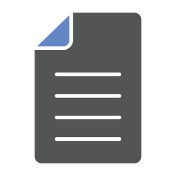 Files Icon Style vector