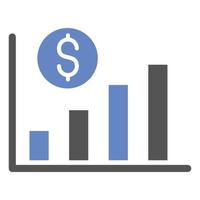 Business Growth Icon Style vector