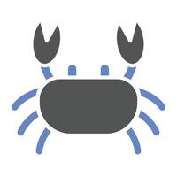 Crab Icon Style vector