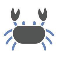 Crab Icon Style vector