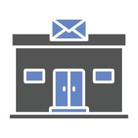 Post Office Icon Style vector