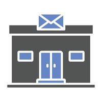 Post Office Icon Style vector