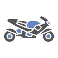 estilo de icono de bicicleta vector