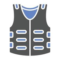 Body Armor Icon Style vector