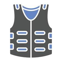 Body Armor Icon Style vector