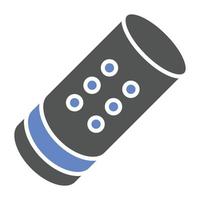 Flash Hider Icon Style vector