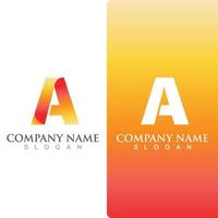 A Logo Template design vector