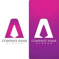 A Logo Template design vector