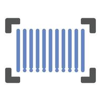 Barcode Icon Style vector