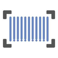 Barcode Icon Style vector