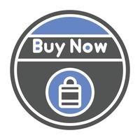 Buy Now Icon Style vector