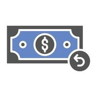 Refund Icon Style vector