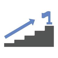 Career Path Icon Style vector