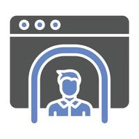 Lead Generation Icon Style vector