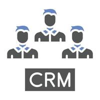 Crm Methodologies Icon Style vector