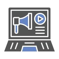 Digital Pr Icon Style vector