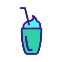 coffee drink icon vector. Isolated contour symbol illustration vector