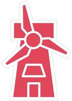 Wind Power Icon Style vector