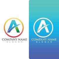 A Logo Template design vector