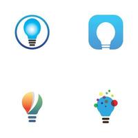 light bulb symbol vector design illustration