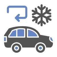 Air Conditioning Icon Style vector