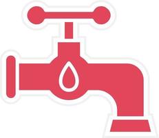 Oil Tap Icon Style vector