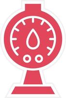 Meter Icon Style vector