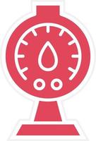 Meter Icon Style vector