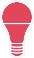 Led Lamp Icon Style vector