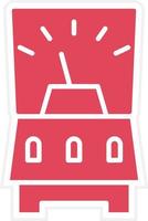 Voltmeter Icon Style vector