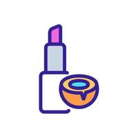 coconate pomade icon vector outline illustration