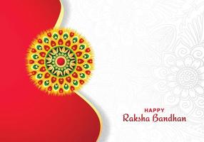 Indian religious festival raksha bandhan celebration background vector