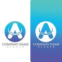 A Logo Template design vector