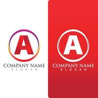 A Logo Template design vector