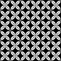 Geometric ethnic pattern javanese batik vector