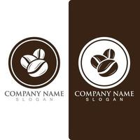 coffee bean icon vector