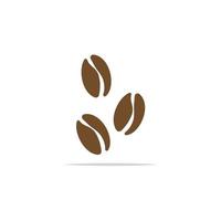 vector de icono de grano de café