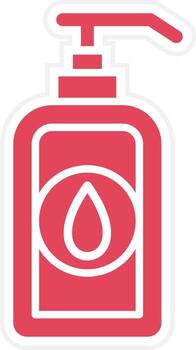 Face Cleanser Icon Style vector