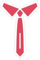 Tie Icon Style vector