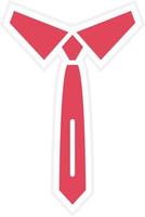 Tie Icon Style vector