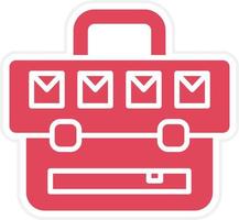 Briefcase Icon Style vector