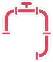 Pipeline Icon Style vector