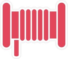 Cable Roll Icon Style vector