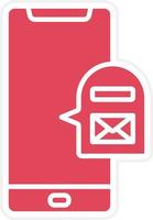 Post Office App Icon Style vector